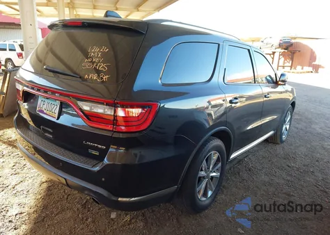 2014 Dodge Durango Limited из США, поврежденный, VIN 1C4RDHDG2EC551425
